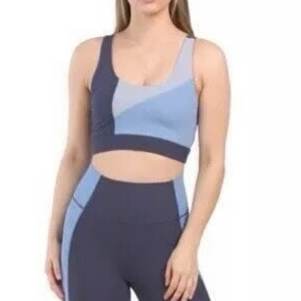 NWOT WILO Color-block Sports Bra M